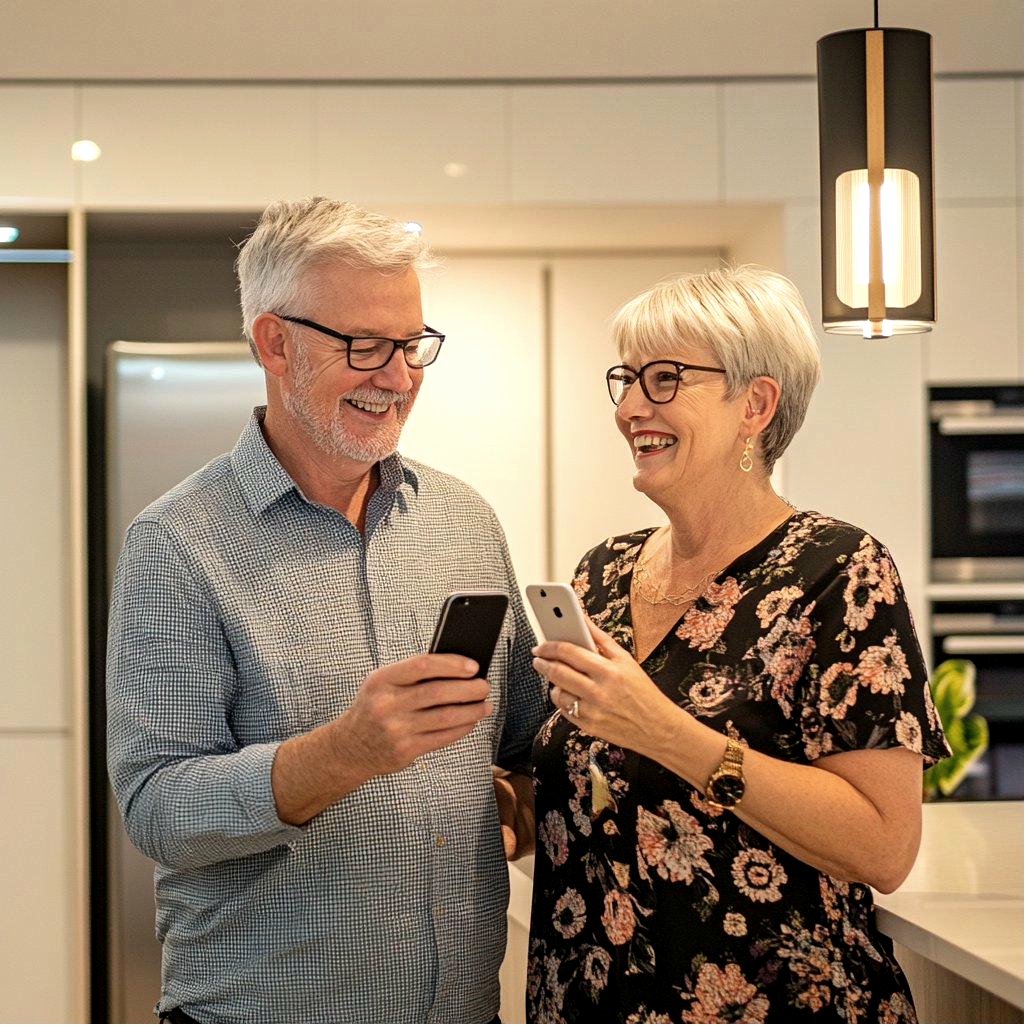 Family staying connected